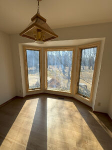 A completed home window replacement project by Main Street Window + Door